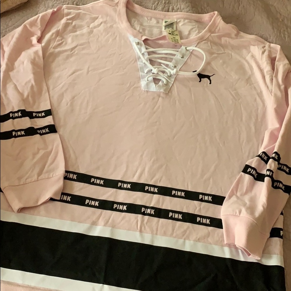 NWT Pink VS long sleeve  ❤️